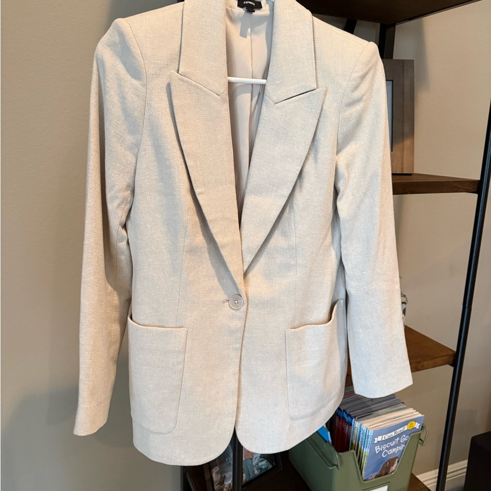 Express Cream Women's Blazer